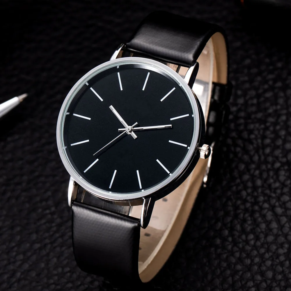 Relógio Oxford Clássico Minimalista - Pulseira de Couro - Image 9