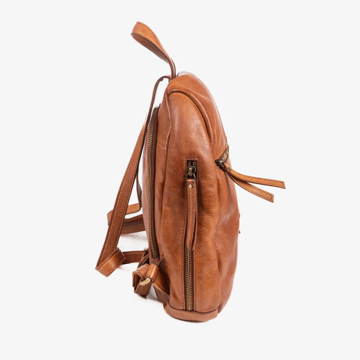 Mochila de senhora em pele lavada, 24x31x09 cm - Image 8