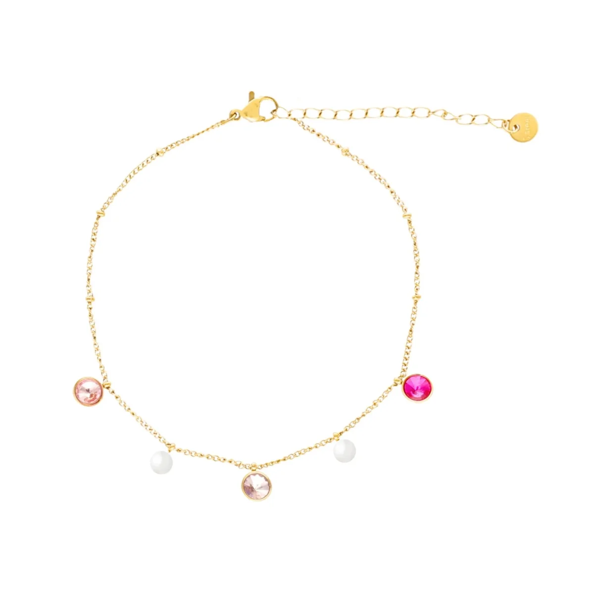 Pulseira de Pé Arco íris em Aço Inoxidável - Image 2